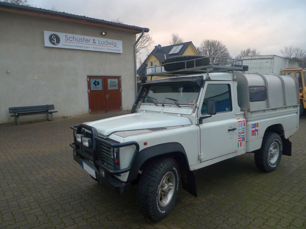 Rostentfernung Land Rover Versiegelung Mike Sanders Hannover