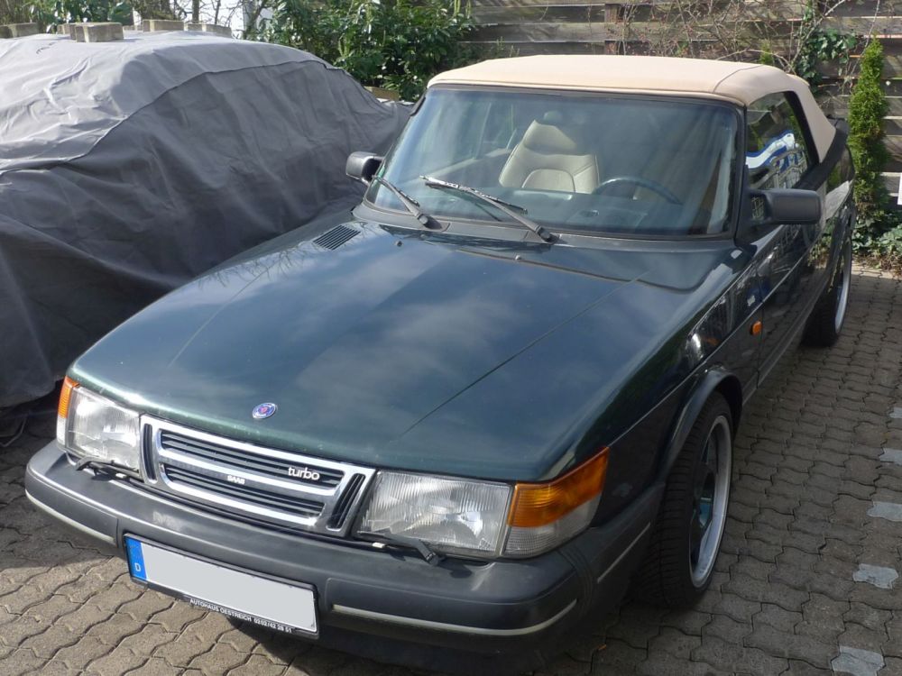 Rostschäden am Turbo S Cabrio Saab 900