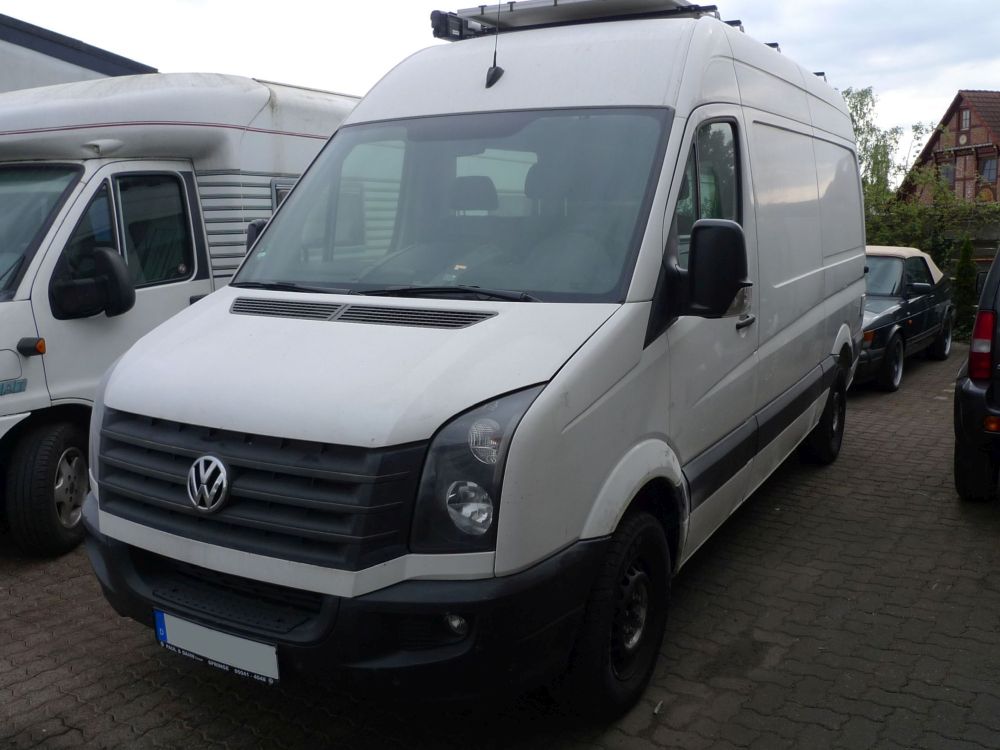 VW Crafter Wohnmobilumbau Rostschutz DIY Umbau Hannover